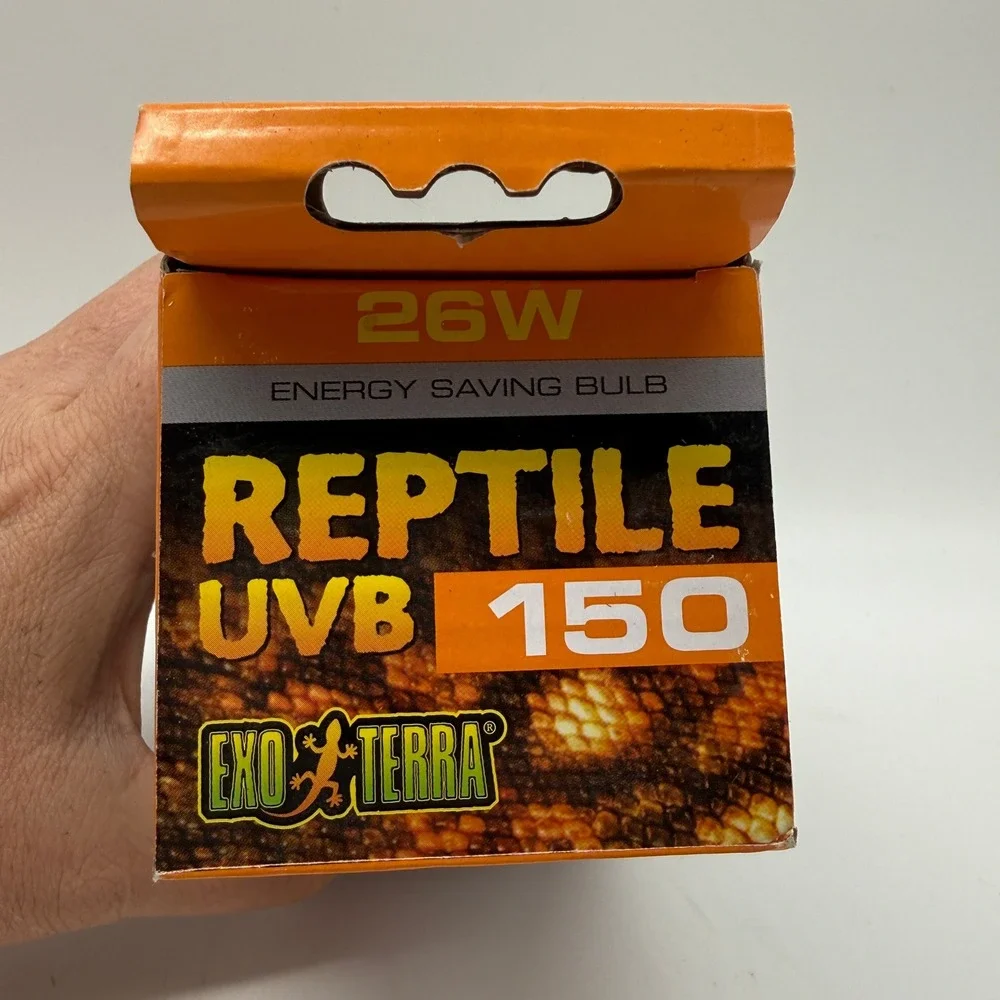 Exo Terra Reptile UVB 150 Desert Terrarium Bulb 26W PT2189 White High Output
